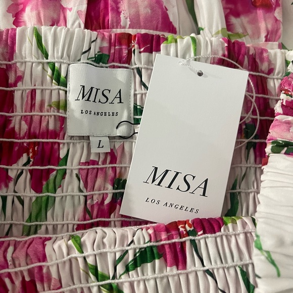 BEAUTIFUL NWT Misa Los Angeles Lola Convertible Dress Skirt Sz L Large - Picture 13 of 16